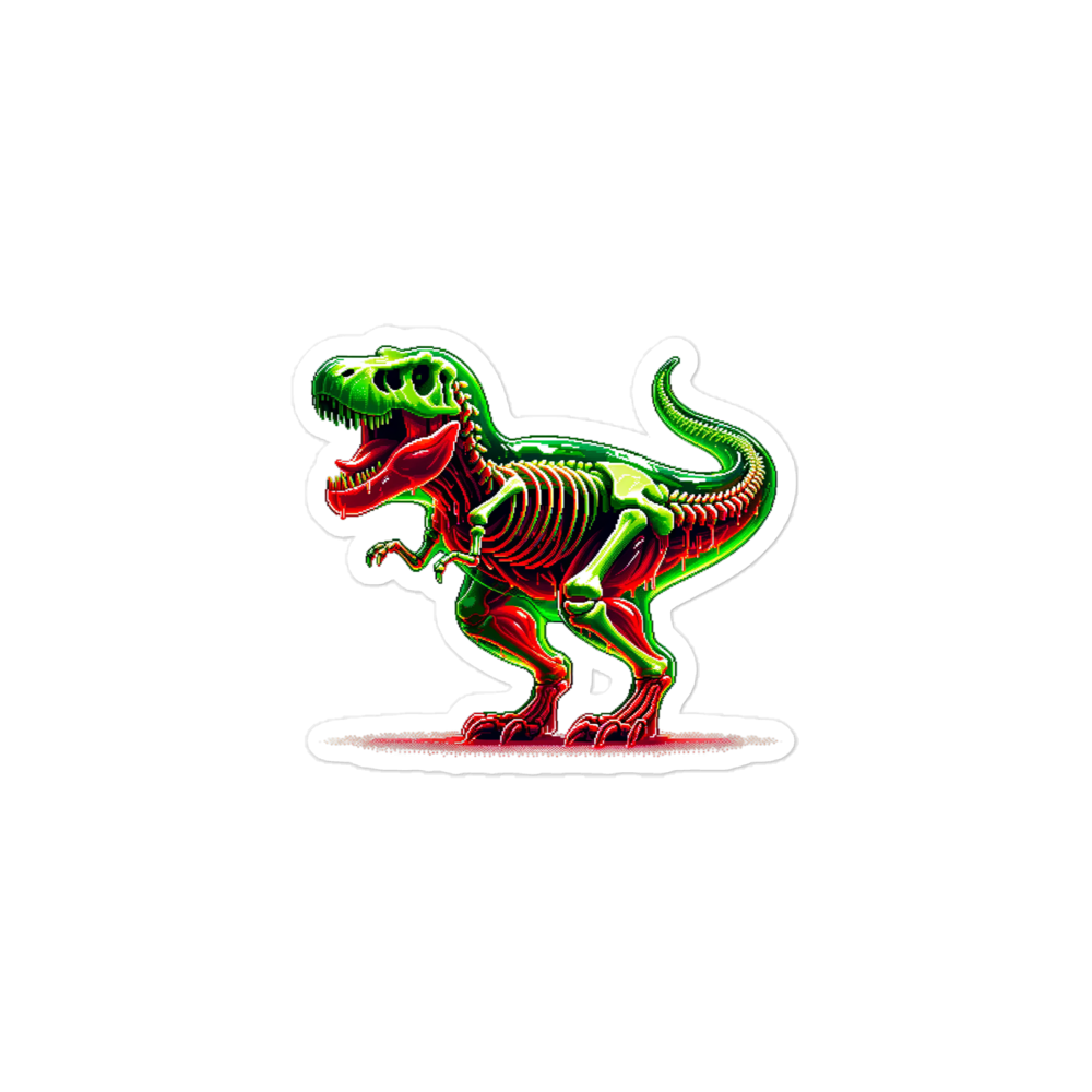 "Gummysaurus Rex" Vinyl Sticker