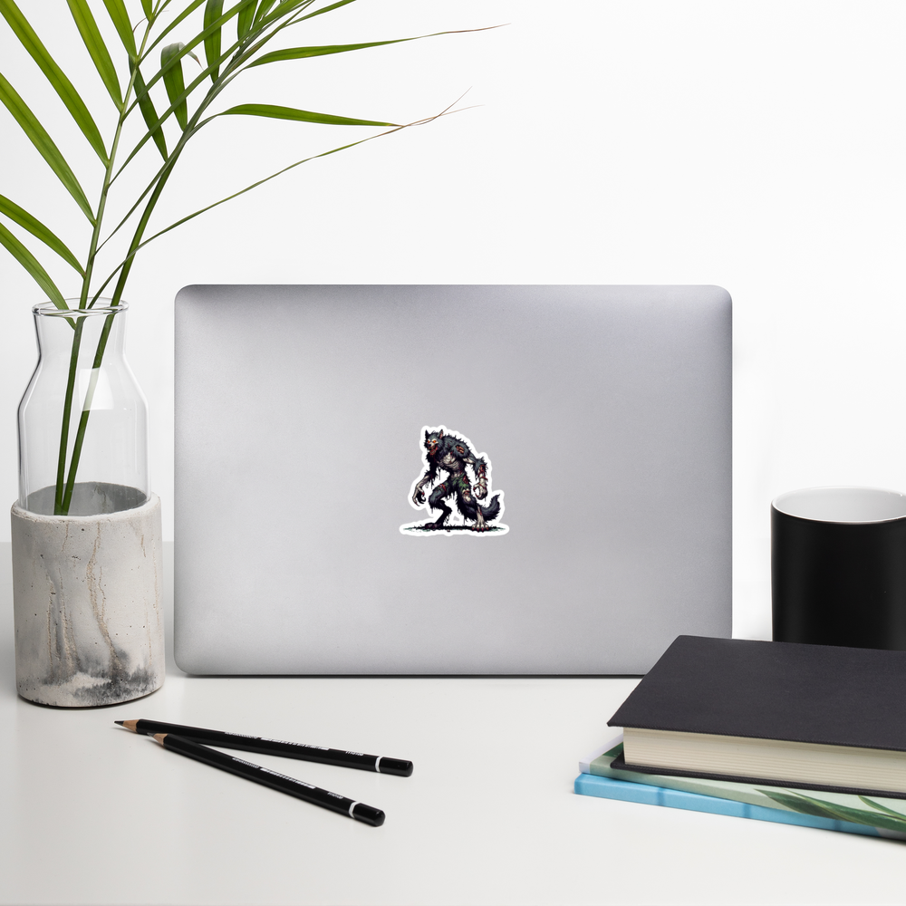 "Zombie Werewolf" Vinyl Sticker