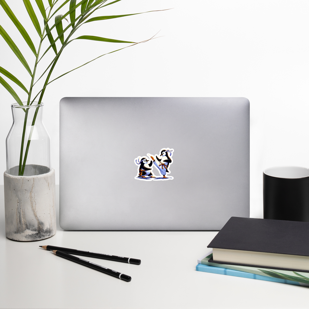 "Kung Fu Penguins" Vinyl Sticker