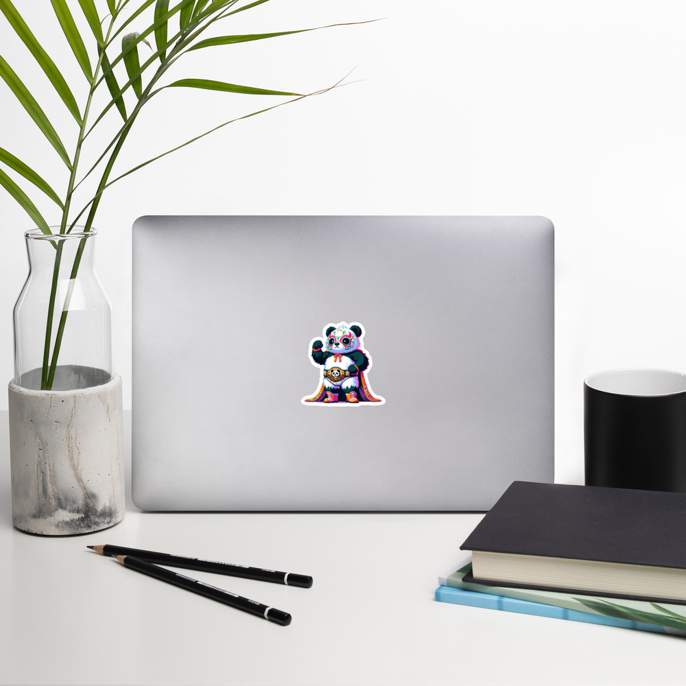 "Lucha-Panda-Dor" Vinyl Sticker