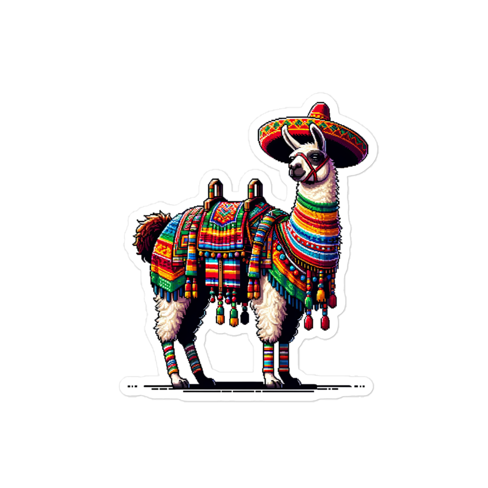 "Como Te Llama" Vinyl Sticker