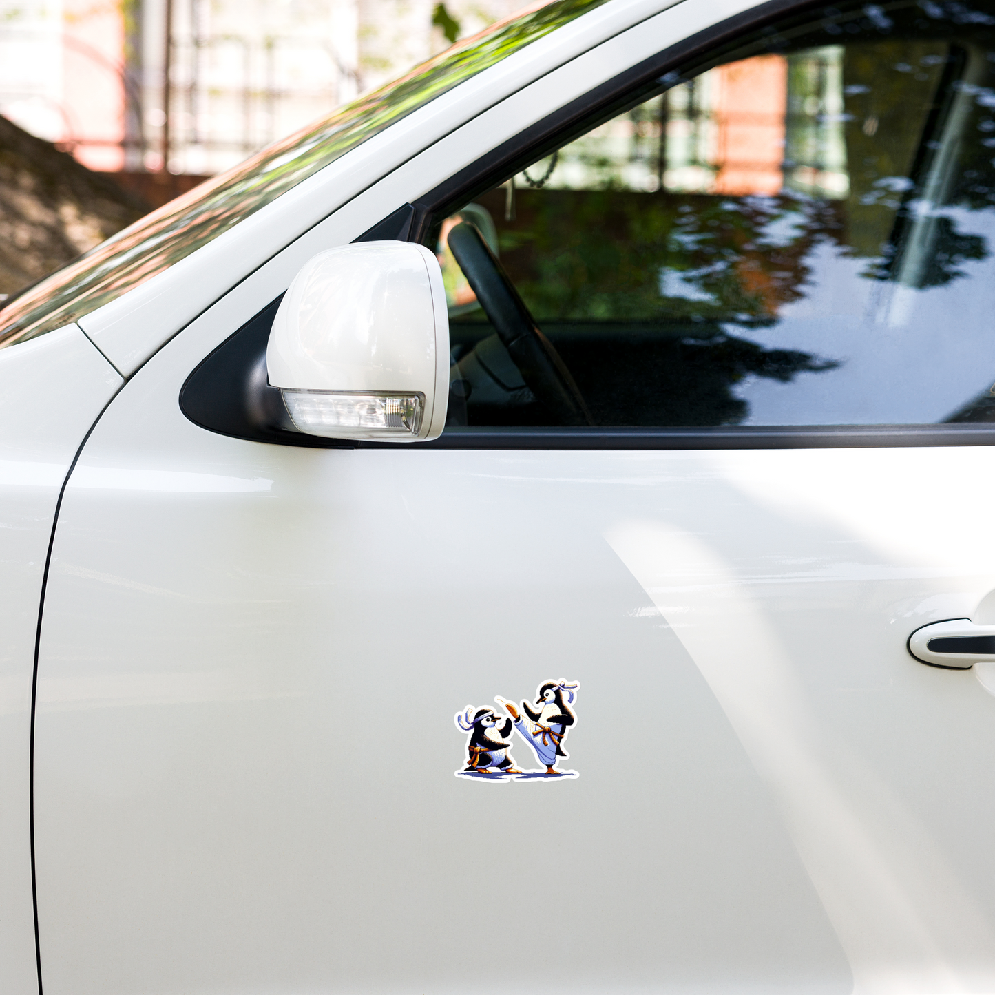 "Kung Fu Penguins" Vinyl Sticker