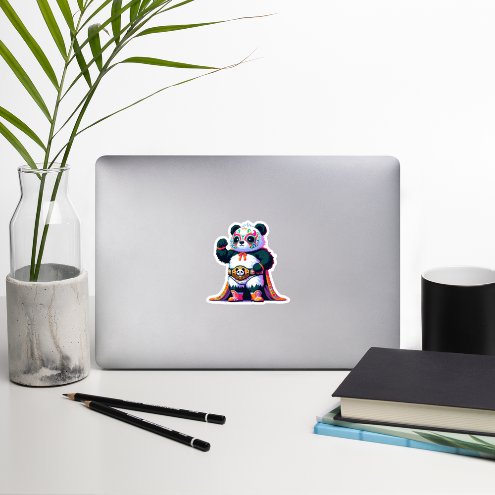 "Lucha-Panda-Dor" Vinyl Sticker