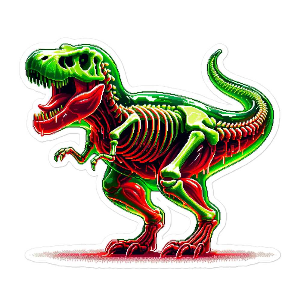 "Gummysaurus Rex" Vinyl Sticker
