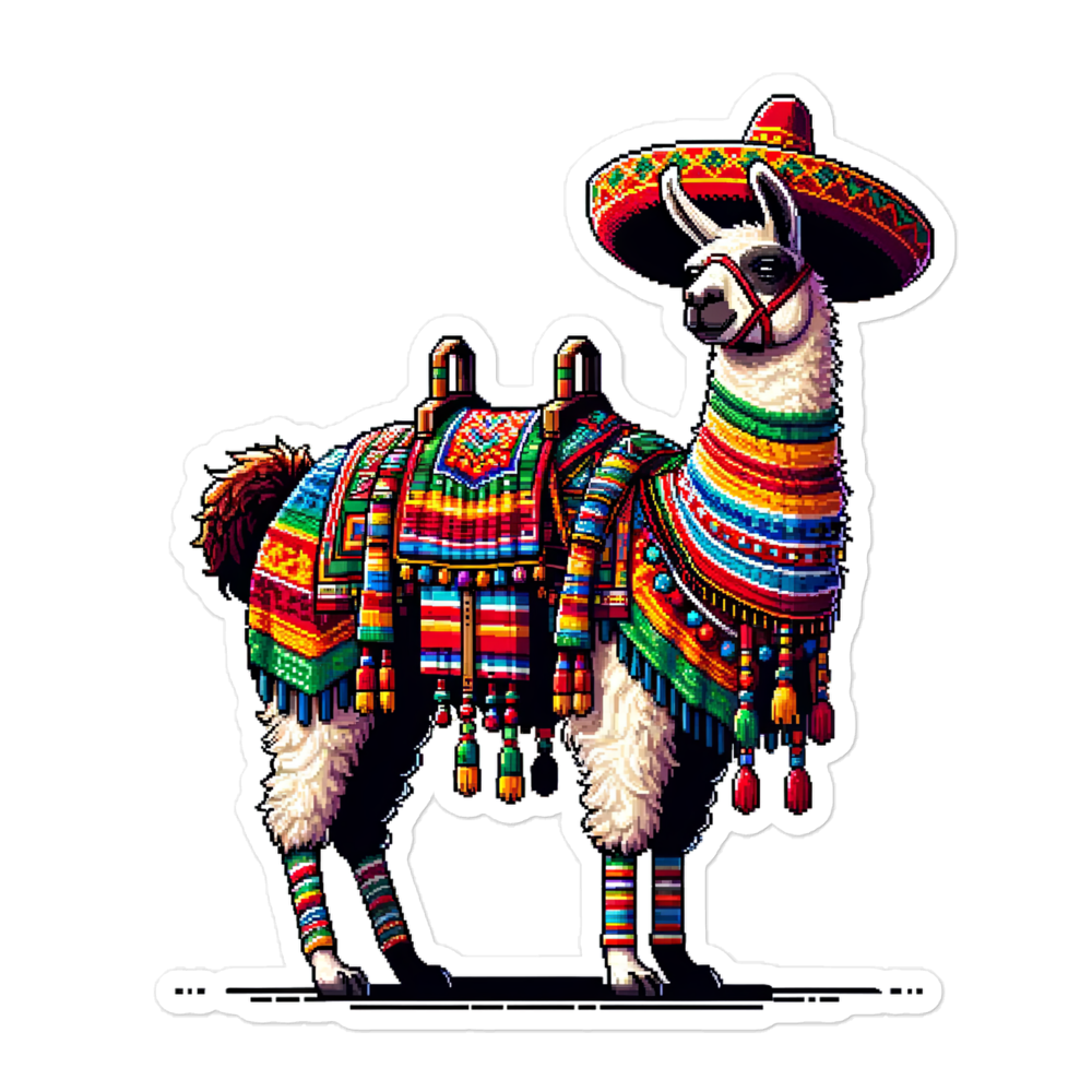 "Como Te Llama" Vinyl Sticker