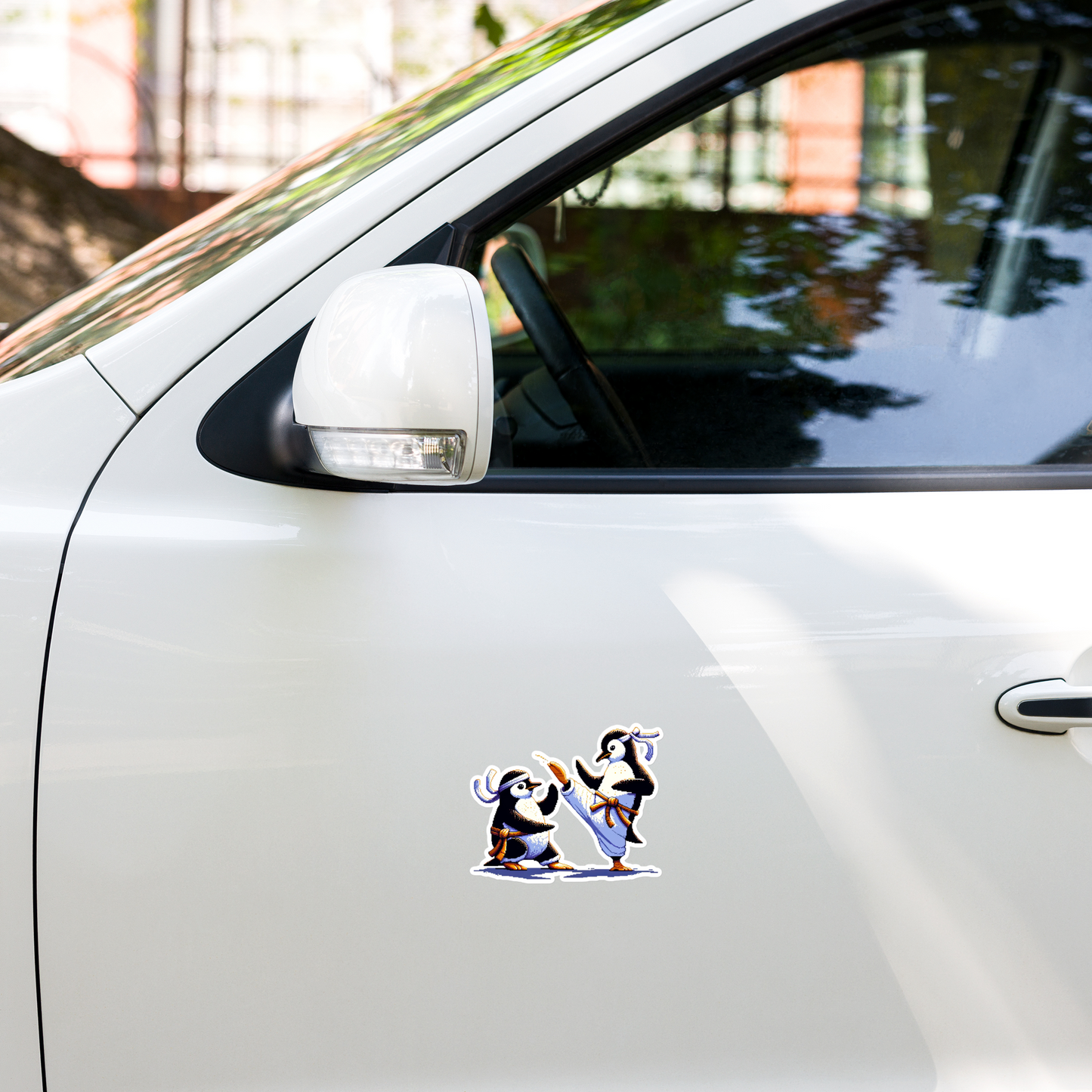 "Kung Fu Penguins" Vinyl Sticker