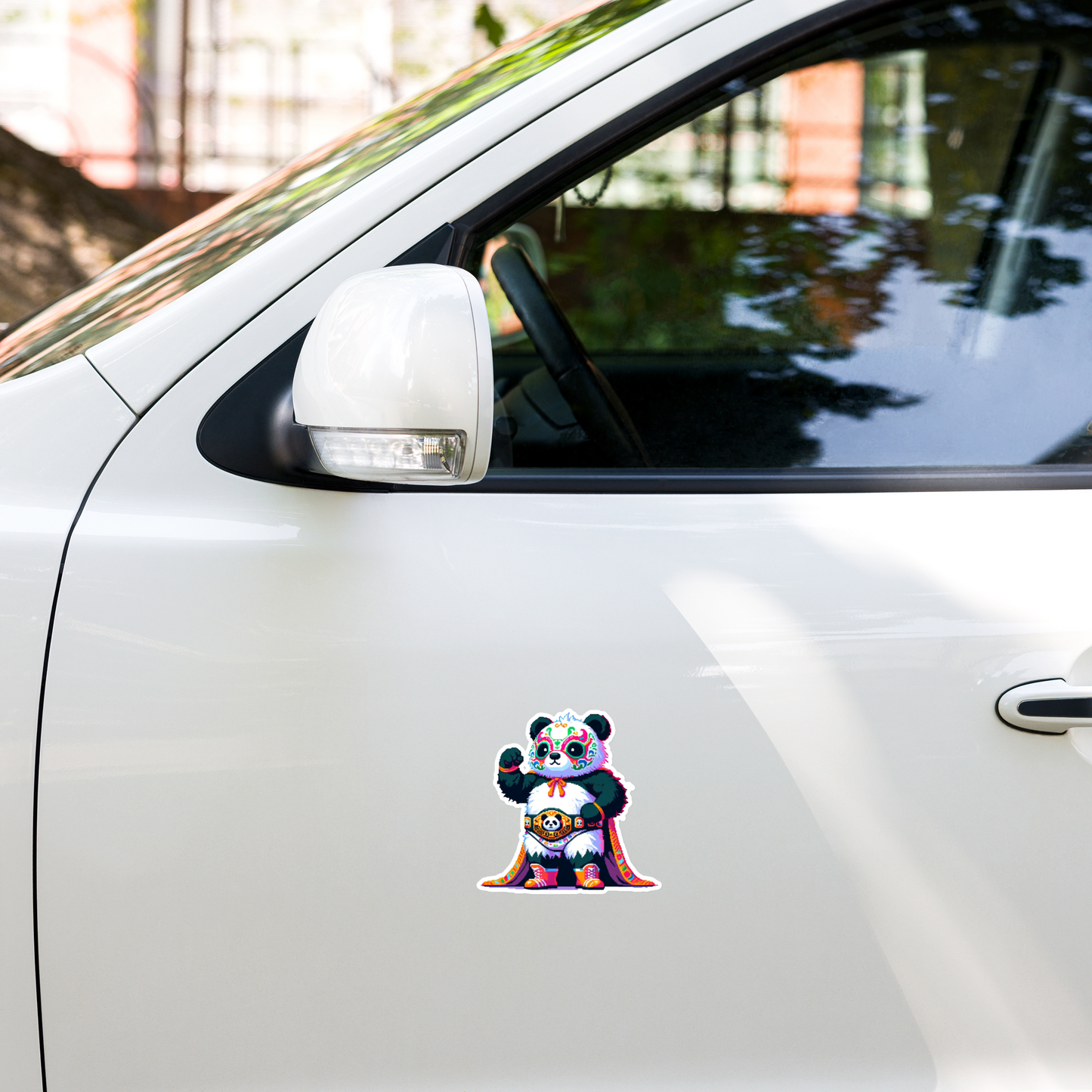 "Lucha-Panda-Dor" Vinyl Sticker