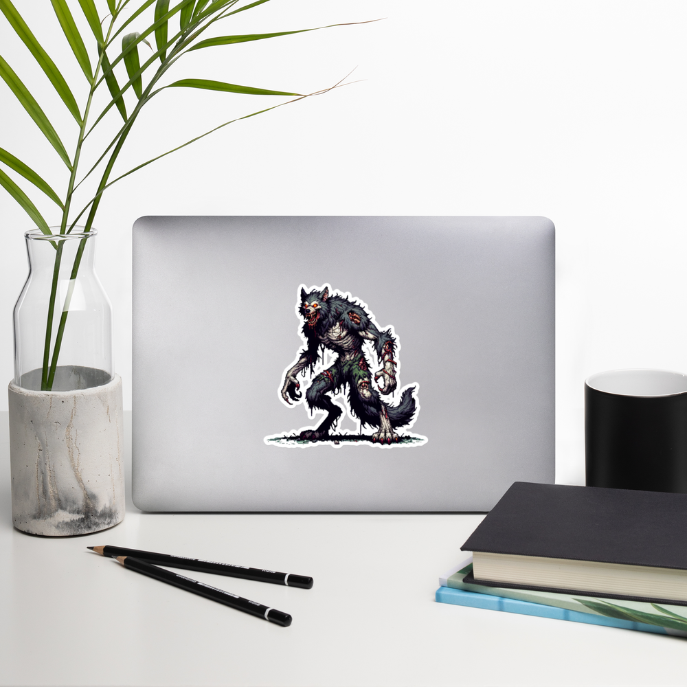 "Zombie Werewolf" Vinyl Sticker