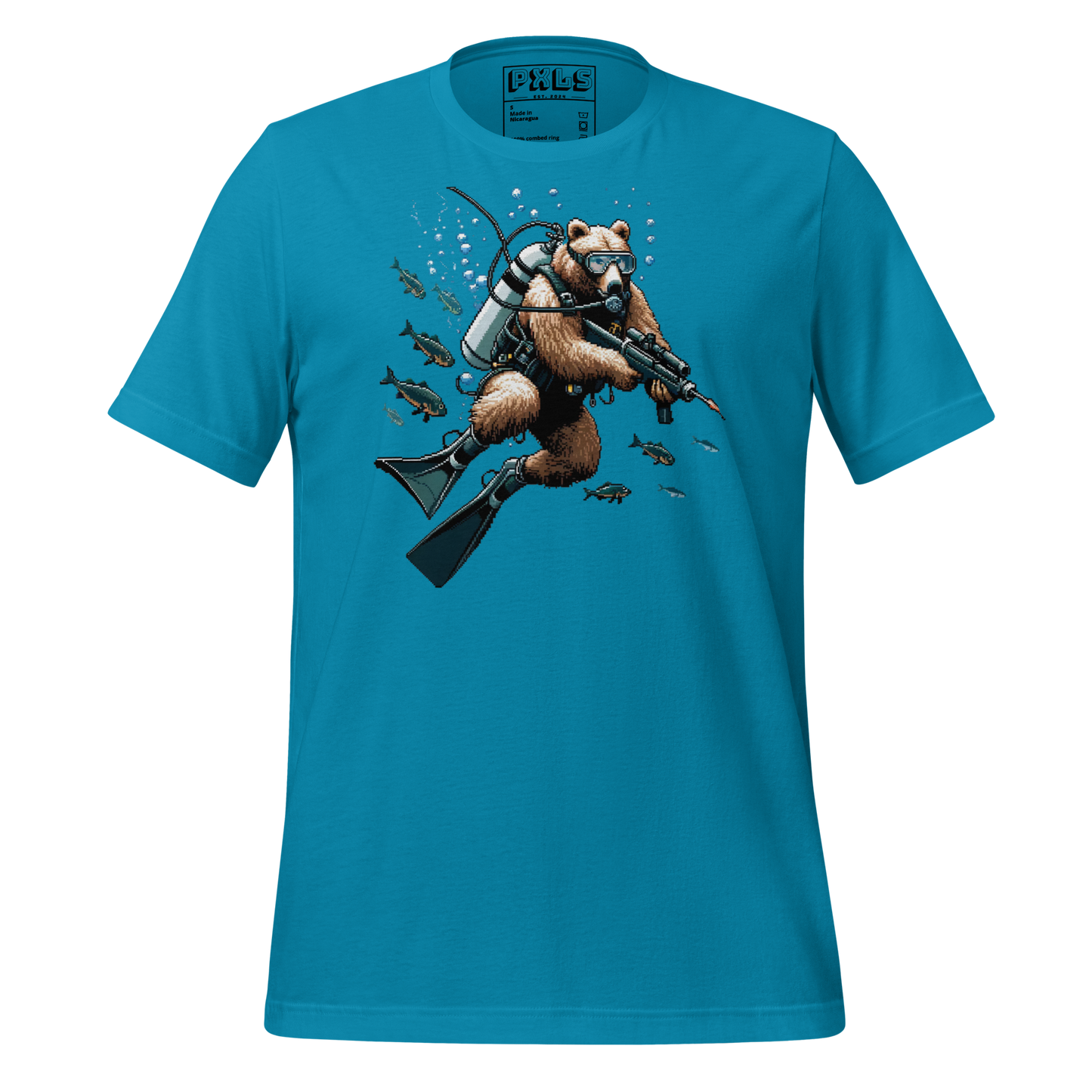 "Scuba Bear" Unisex Shirt