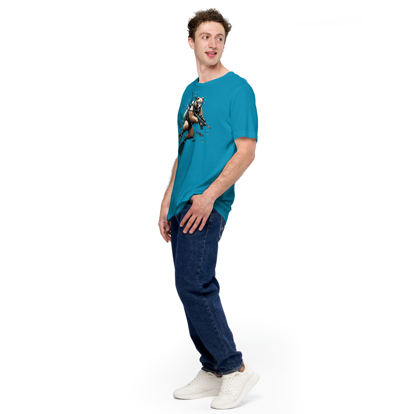 "Scuba Bear" Unisex Shirt