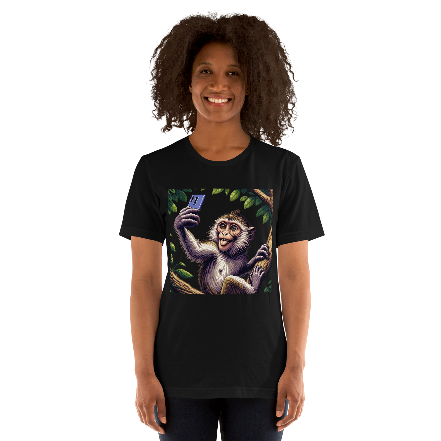 "Monkey Selfie" Unisex Shirt