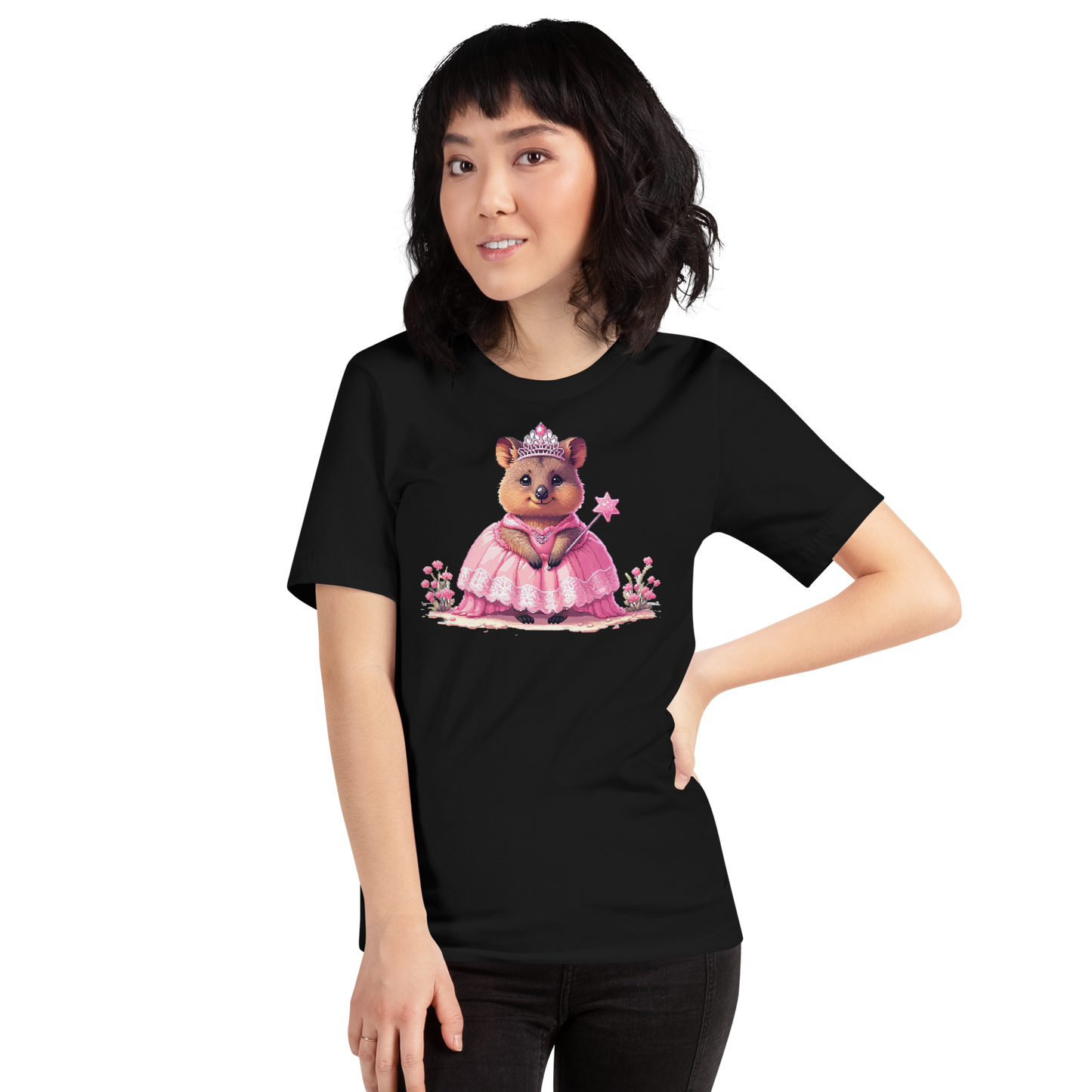 "Ariana, The Princess Quokka" Unisex Shirt