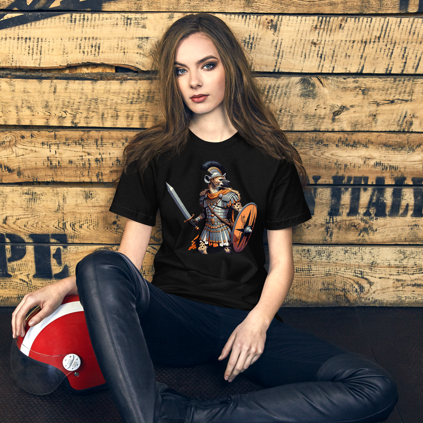 "Roman Gladiator Hyena" Unisex Shirt
