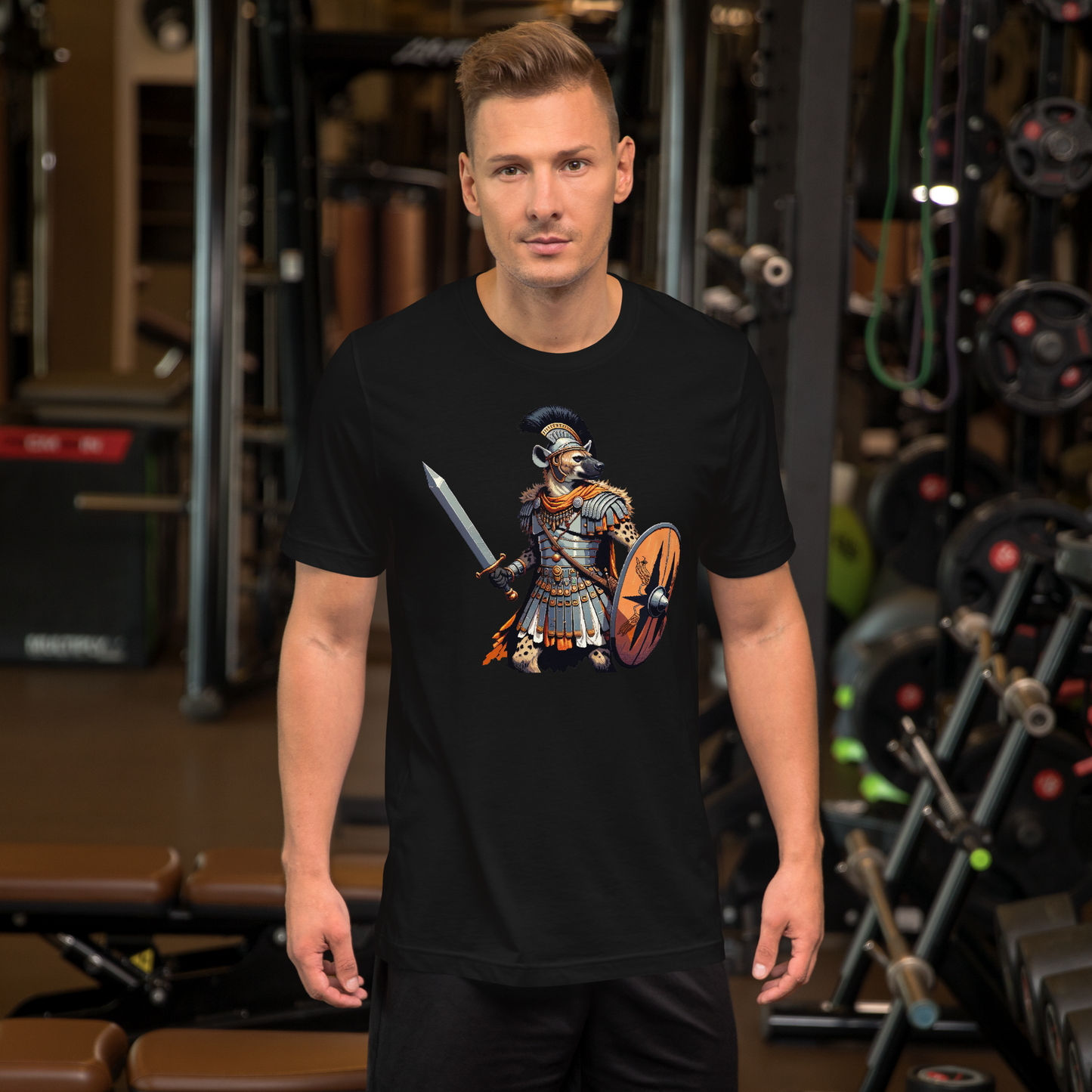 "Roman Gladiator Hyena" Unisex Shirt