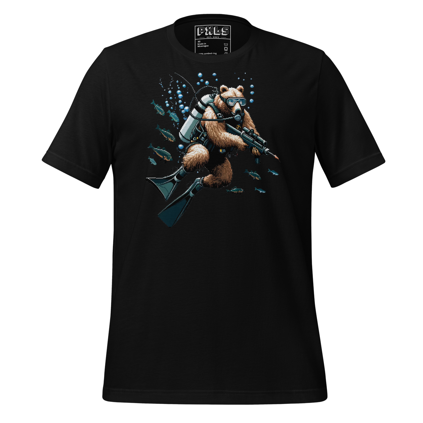 "Scuba Bear" Unisex Shirt