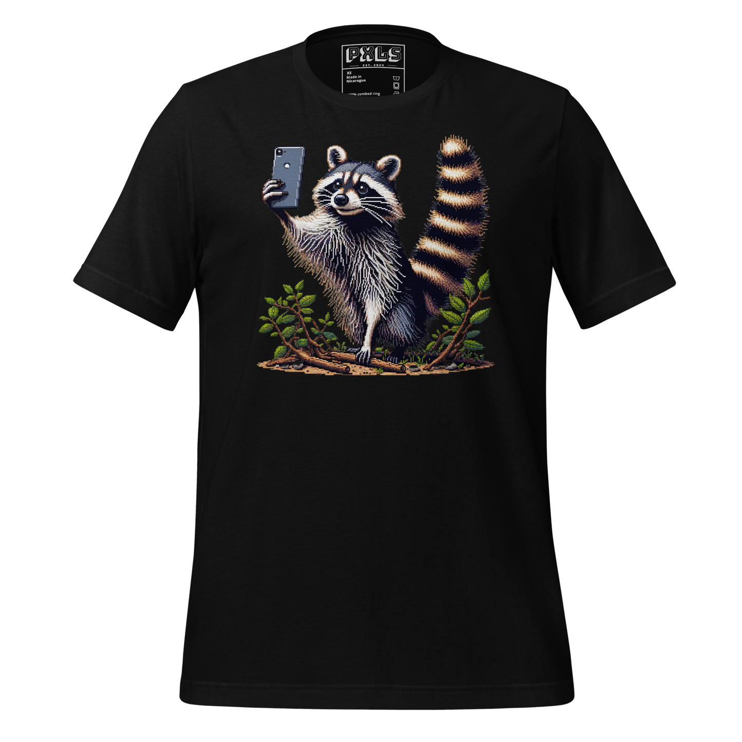 "Raccoon Selfie" Unisex Shirt