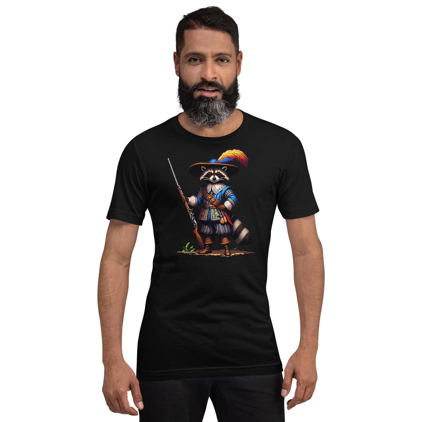 "Raccoon Musketeer" Unisex Shirt