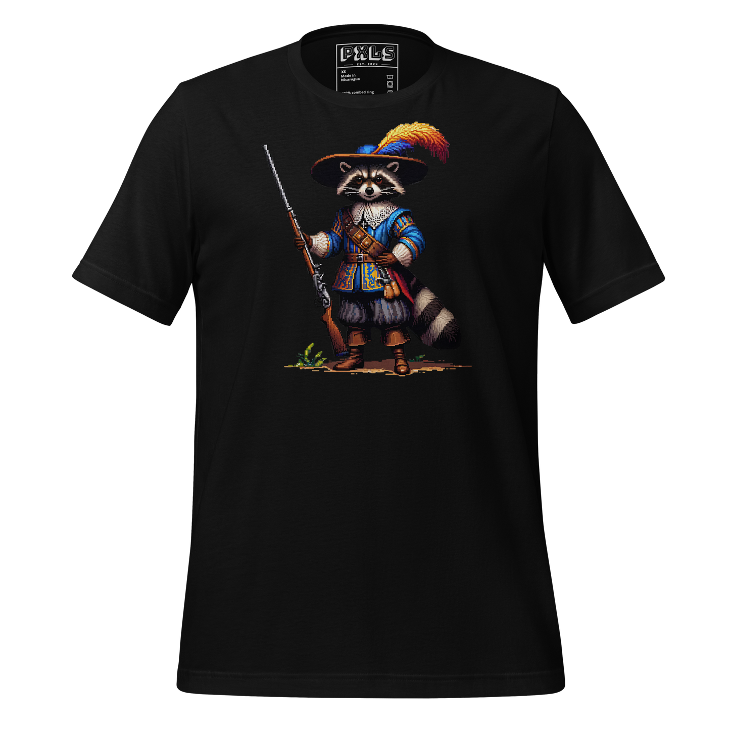 "Raccoon Musketeer" Unisex Shirt