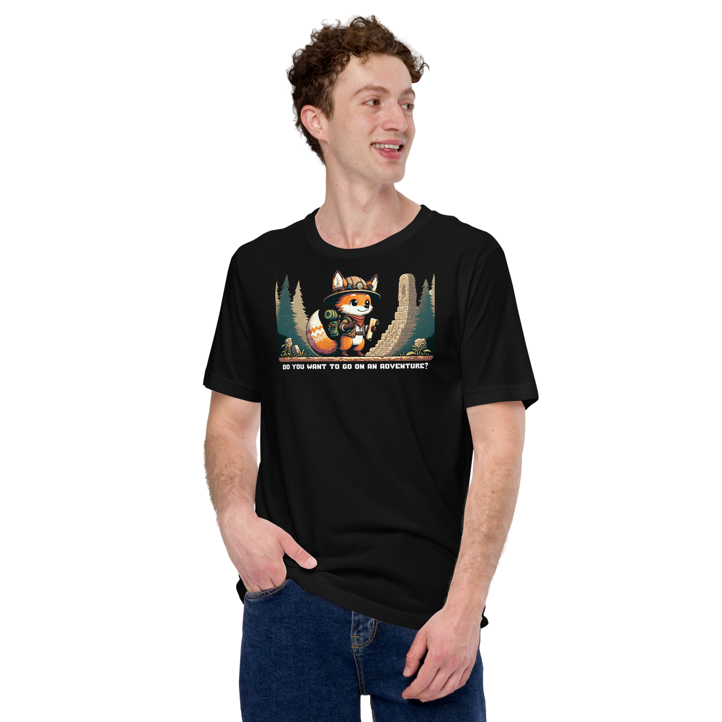 "The Spirit of Adventure" Unisex Shirt w/ Text