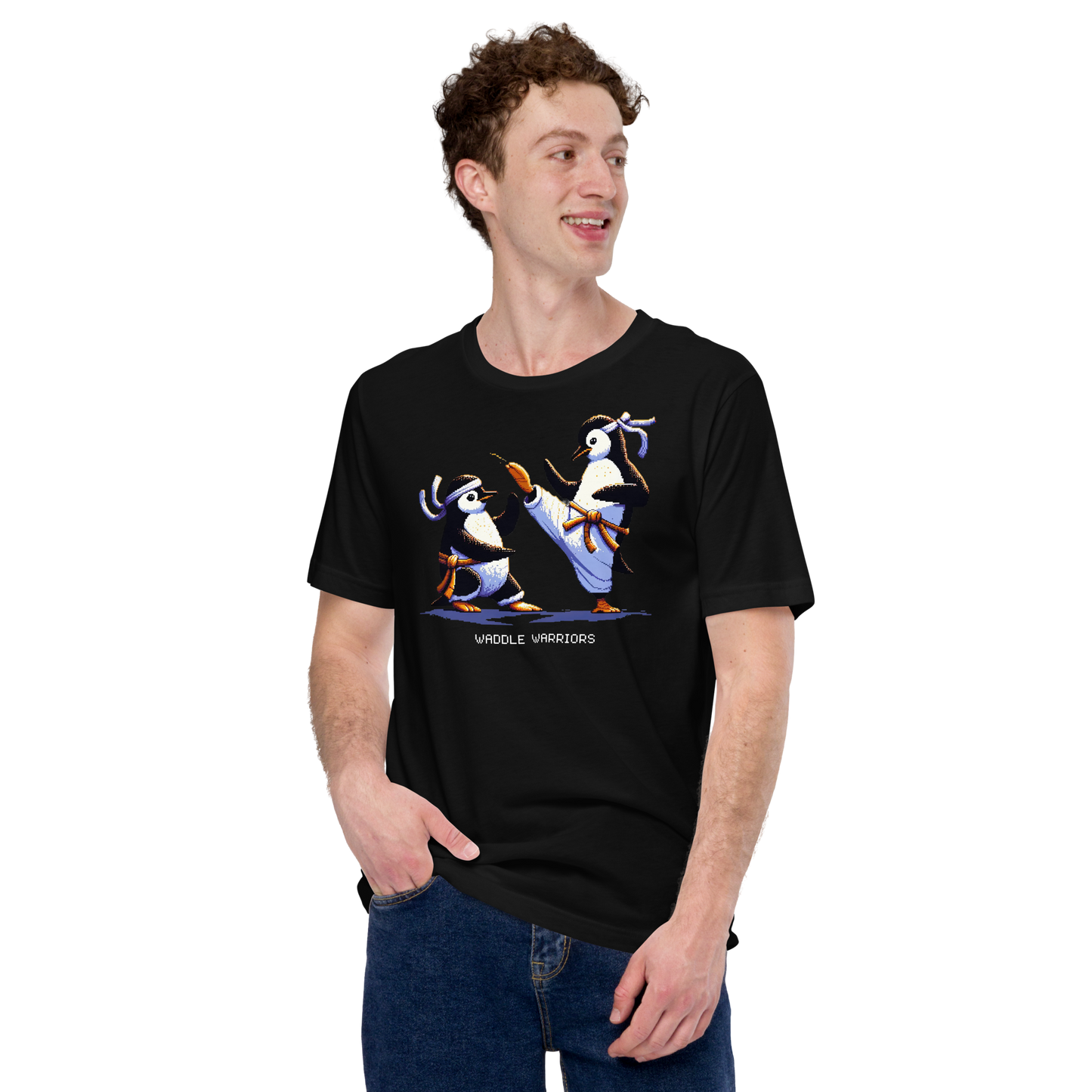 "Kung Fu Penguins" Unisex Shirt w/ Text