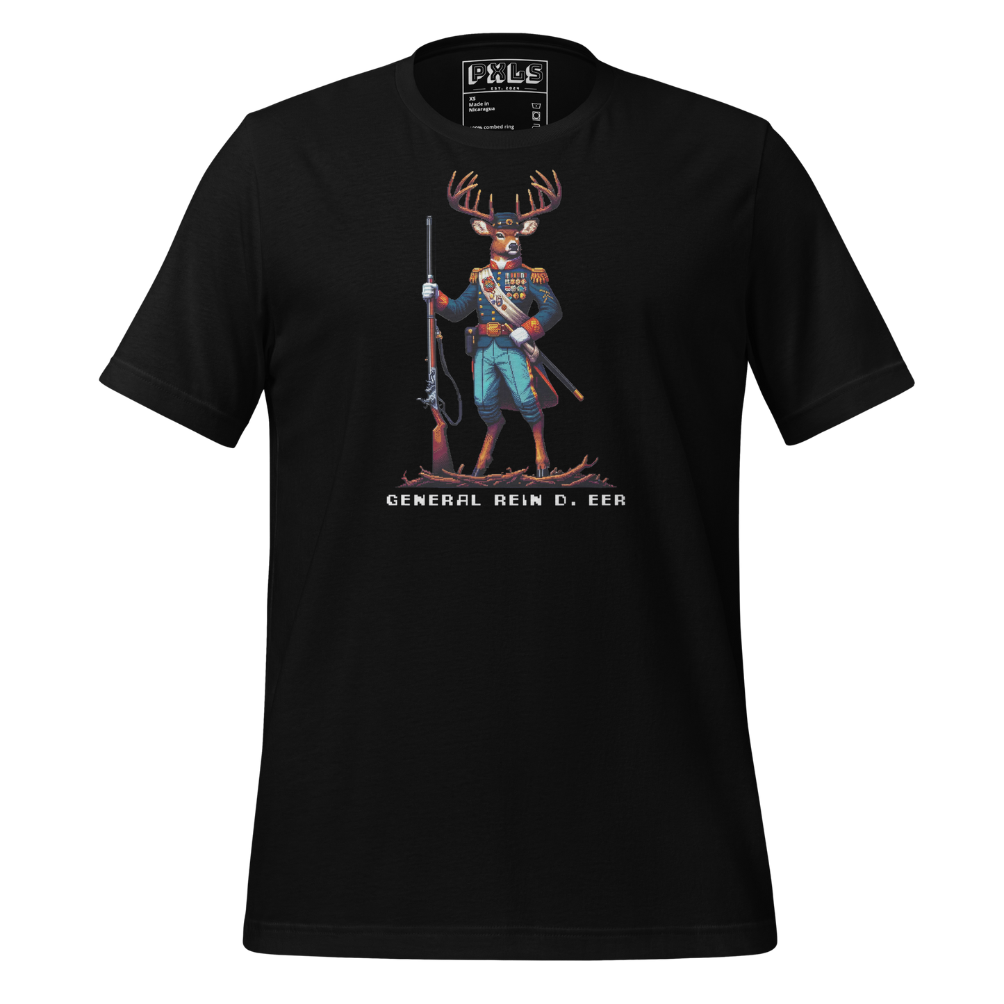 "General Rein D. Eer" Unisex Shirt w/ Text