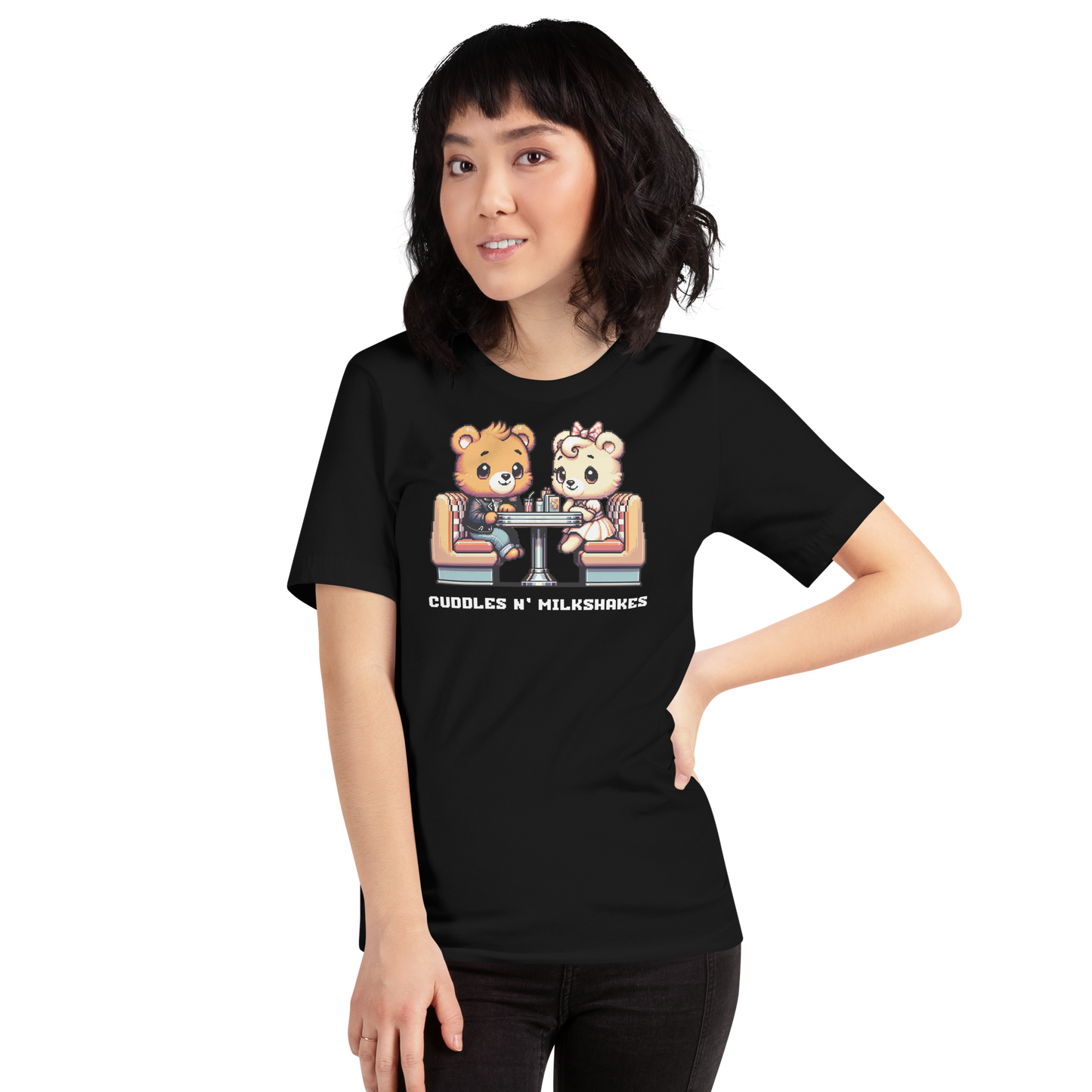 "Diner Bears" Unisex Shirt w/ Text
