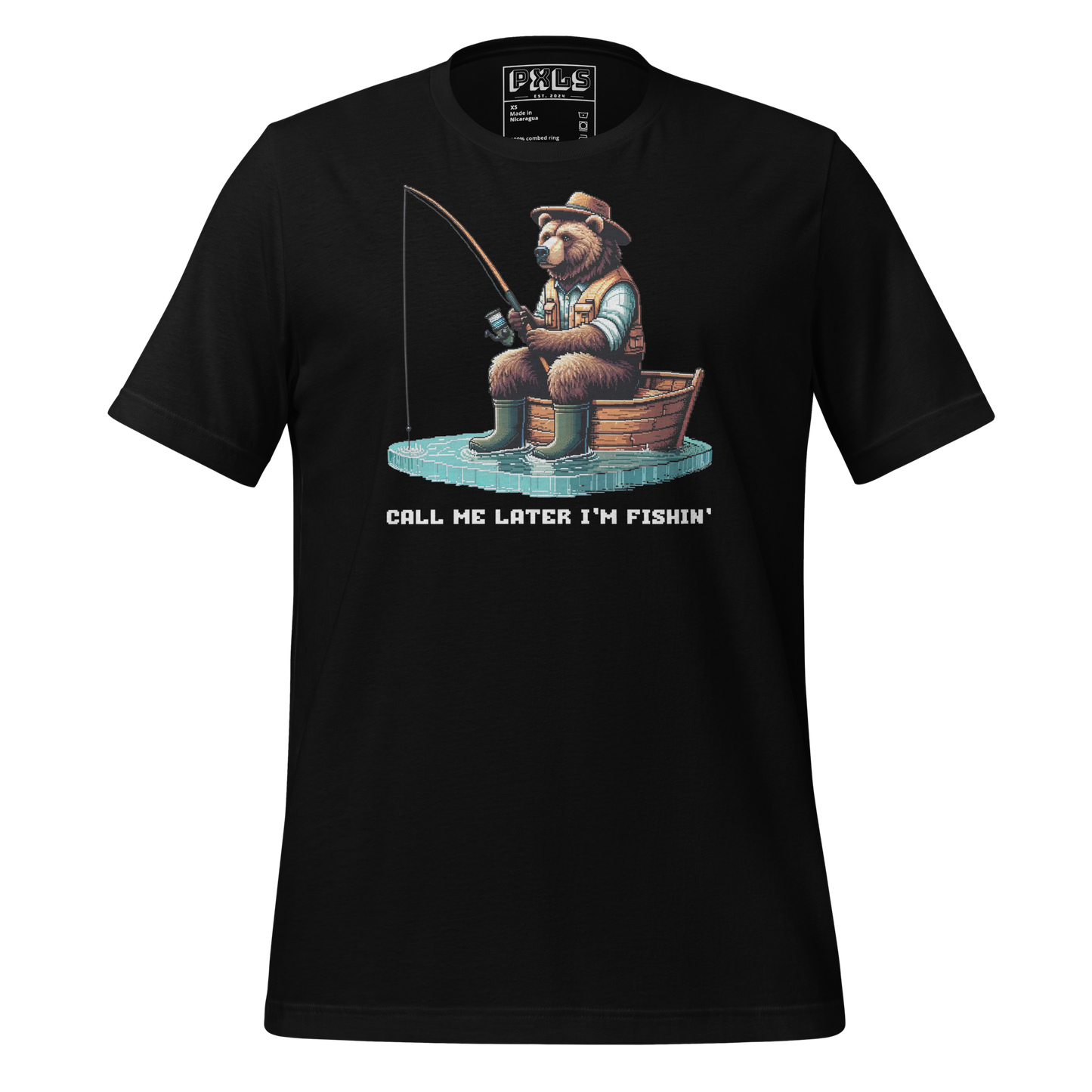 "Gone Fishin" Unisex Shirt w/ Text