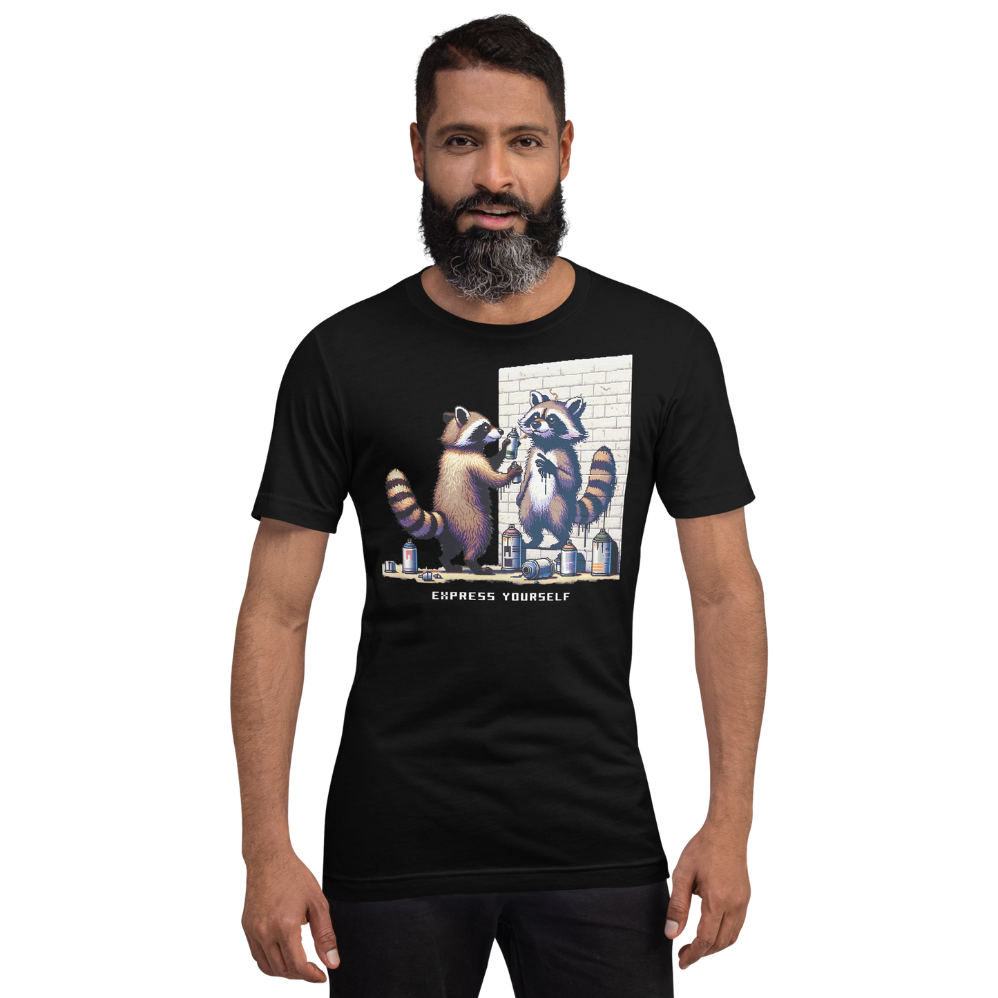 "Graffiticoon" Unisex Shirt w/ Text