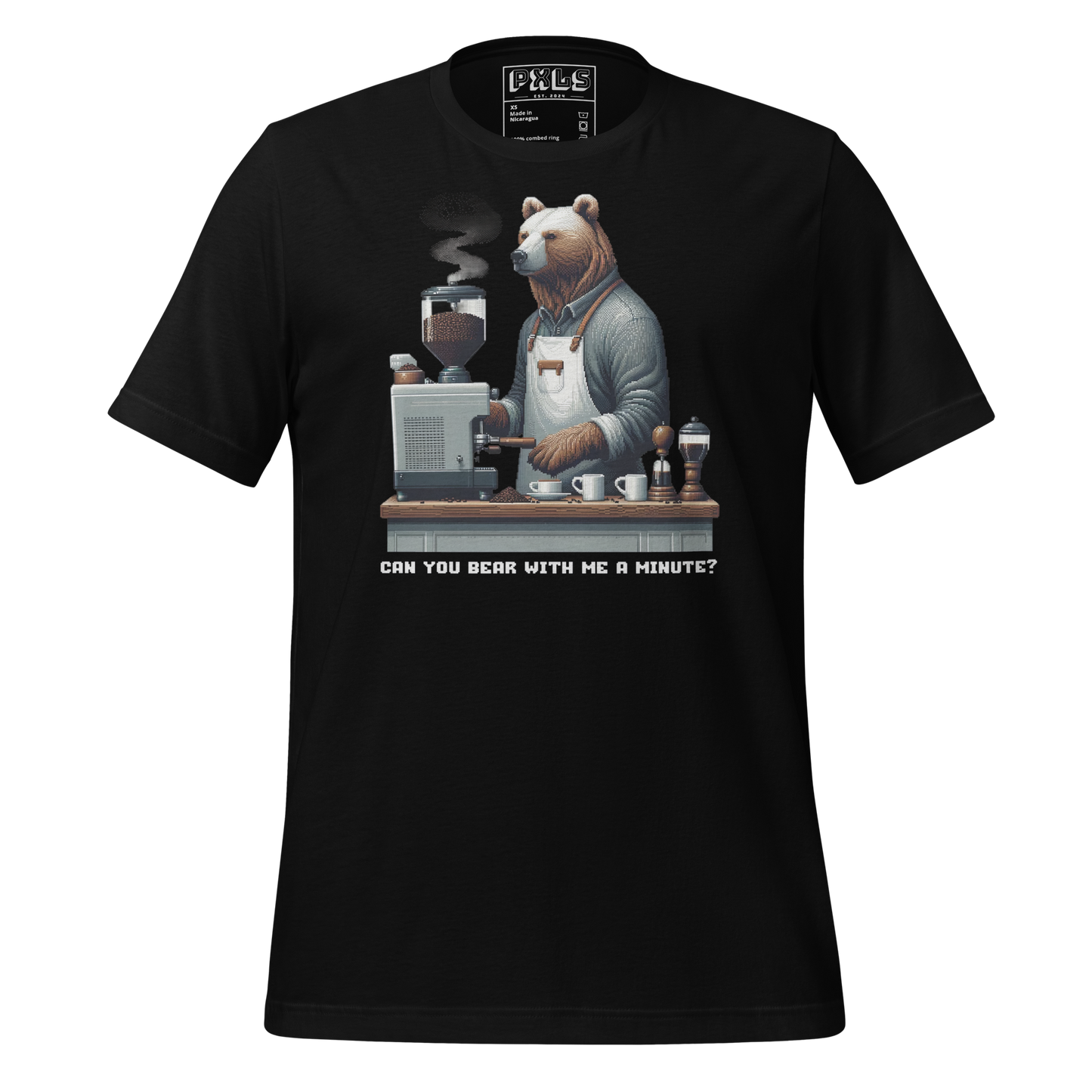 "Bearista" Unisex Shirt w/ Text