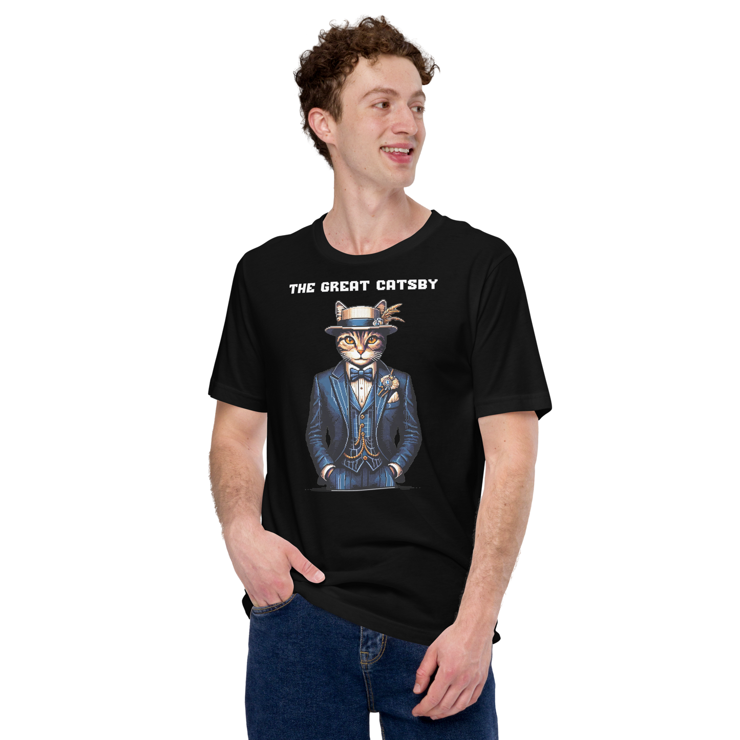 "The Great Catsby" Unisex Shirt w/ Text