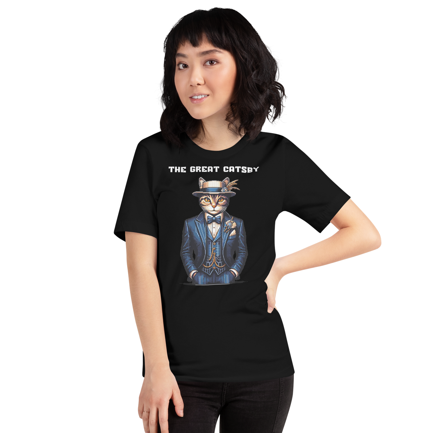 "The Great Catsby" Unisex Shirt w/ Text