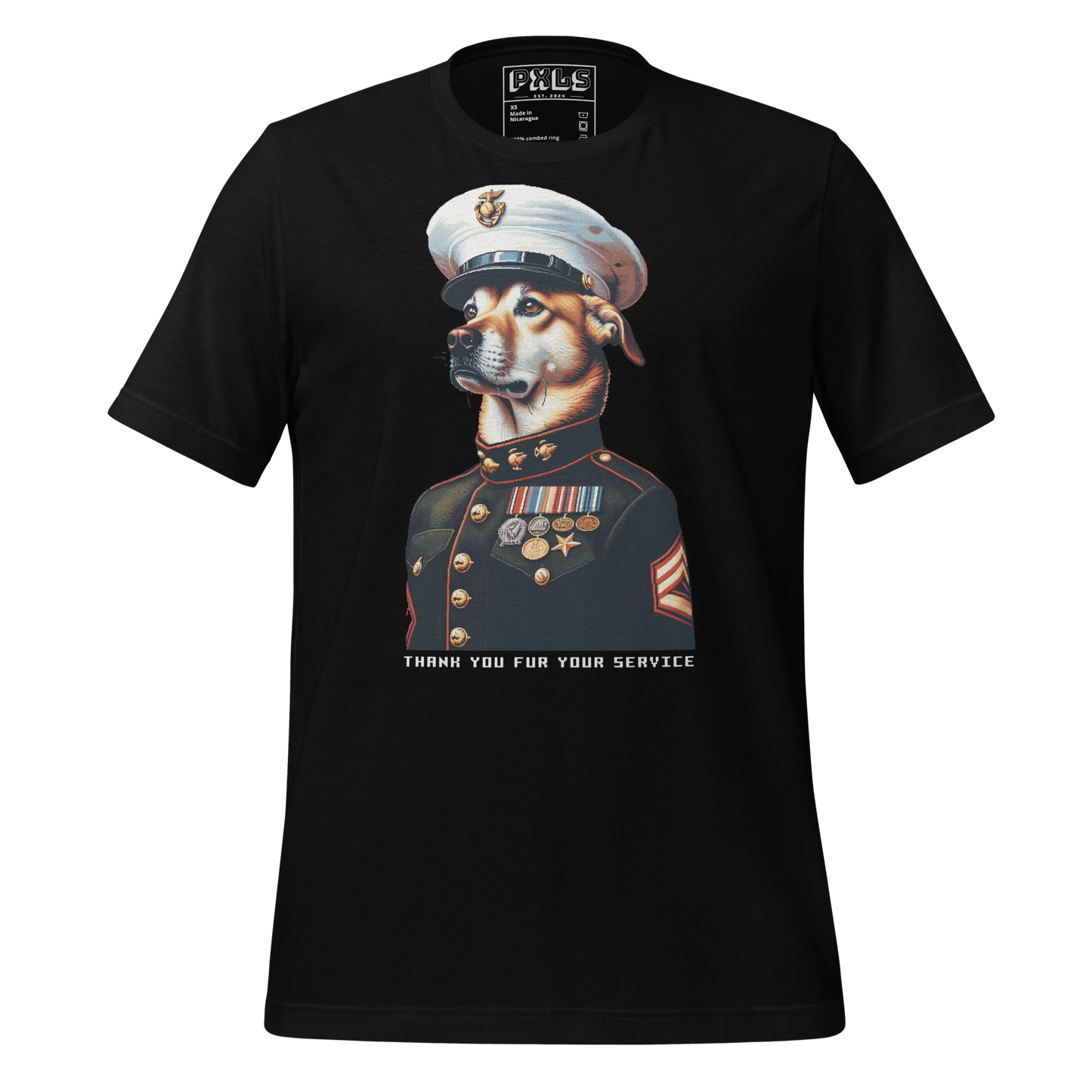 "Thank You Fur Your Service" Unisex Shirt w/ Text