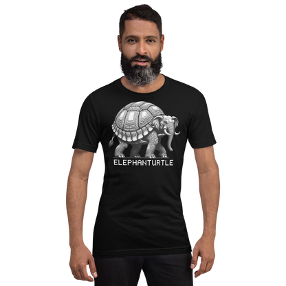"Elephanturtle" Unisex Shirt w/ Text