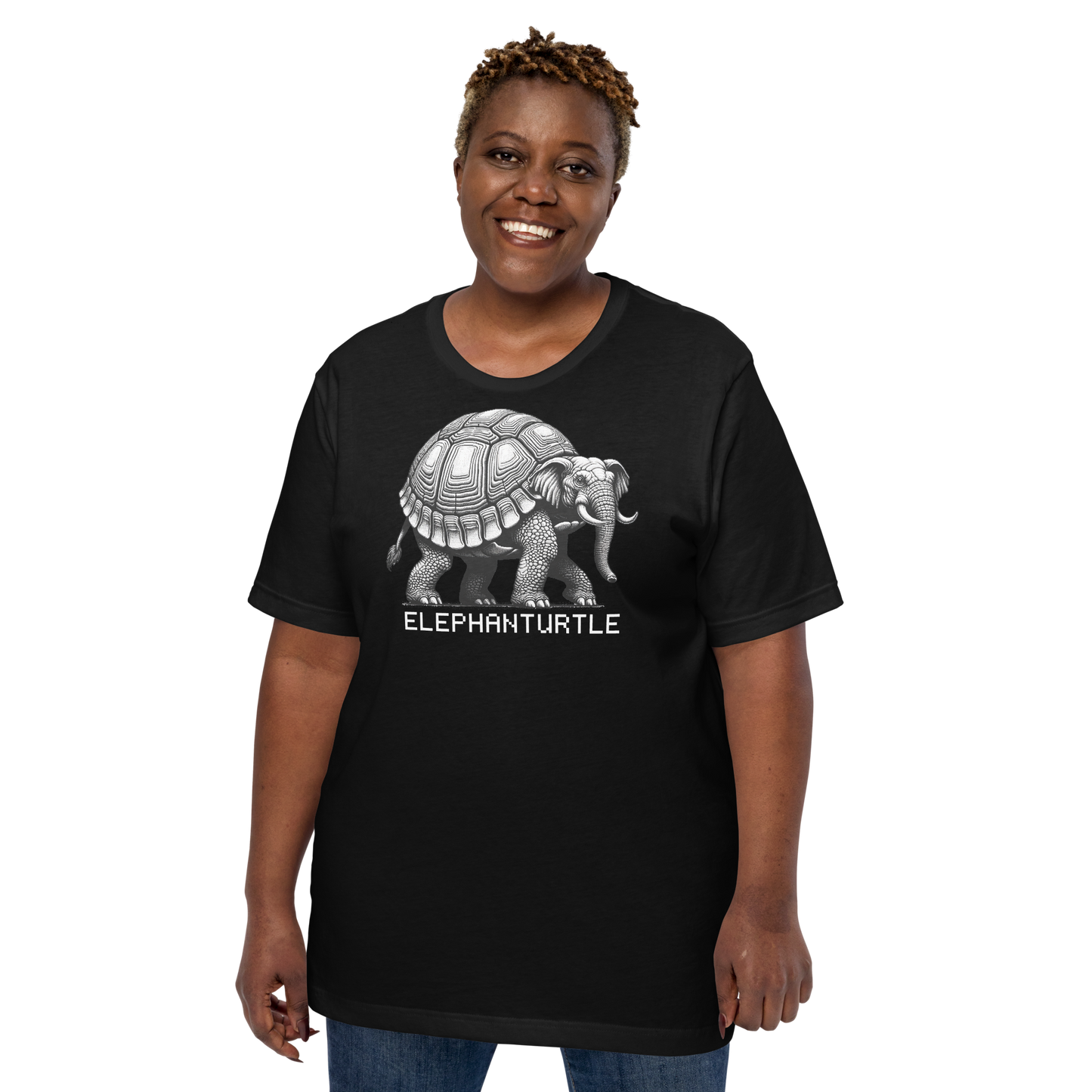 "Elephanturtle" Unisex Shirt w/ Text