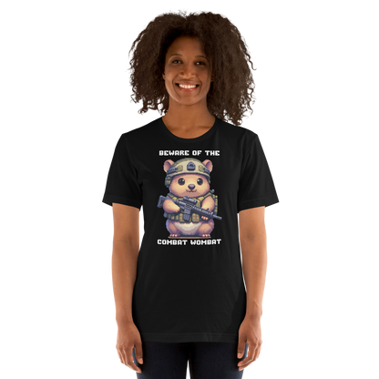 "Combat Wombat" Unisex Shirt w/ Text