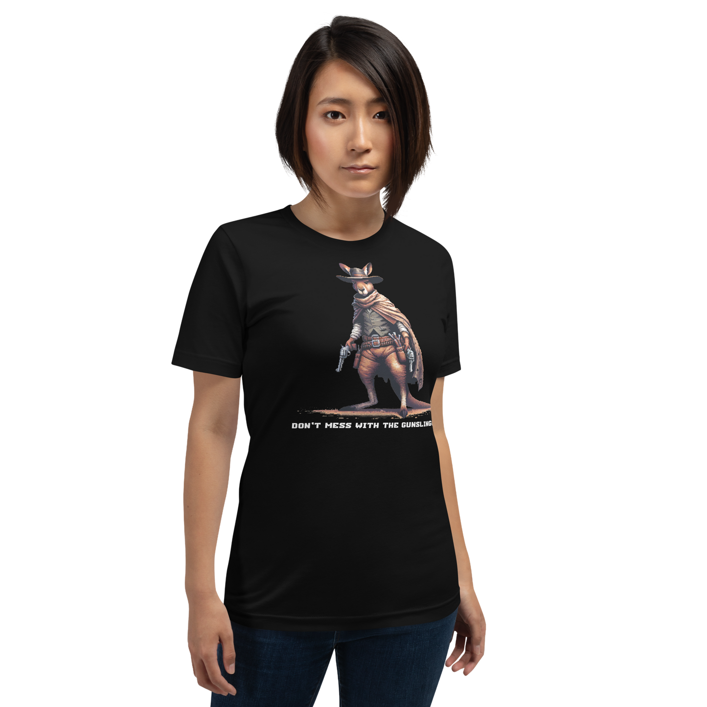 "Gunslingeroo" Unisex Shirt w/ Text