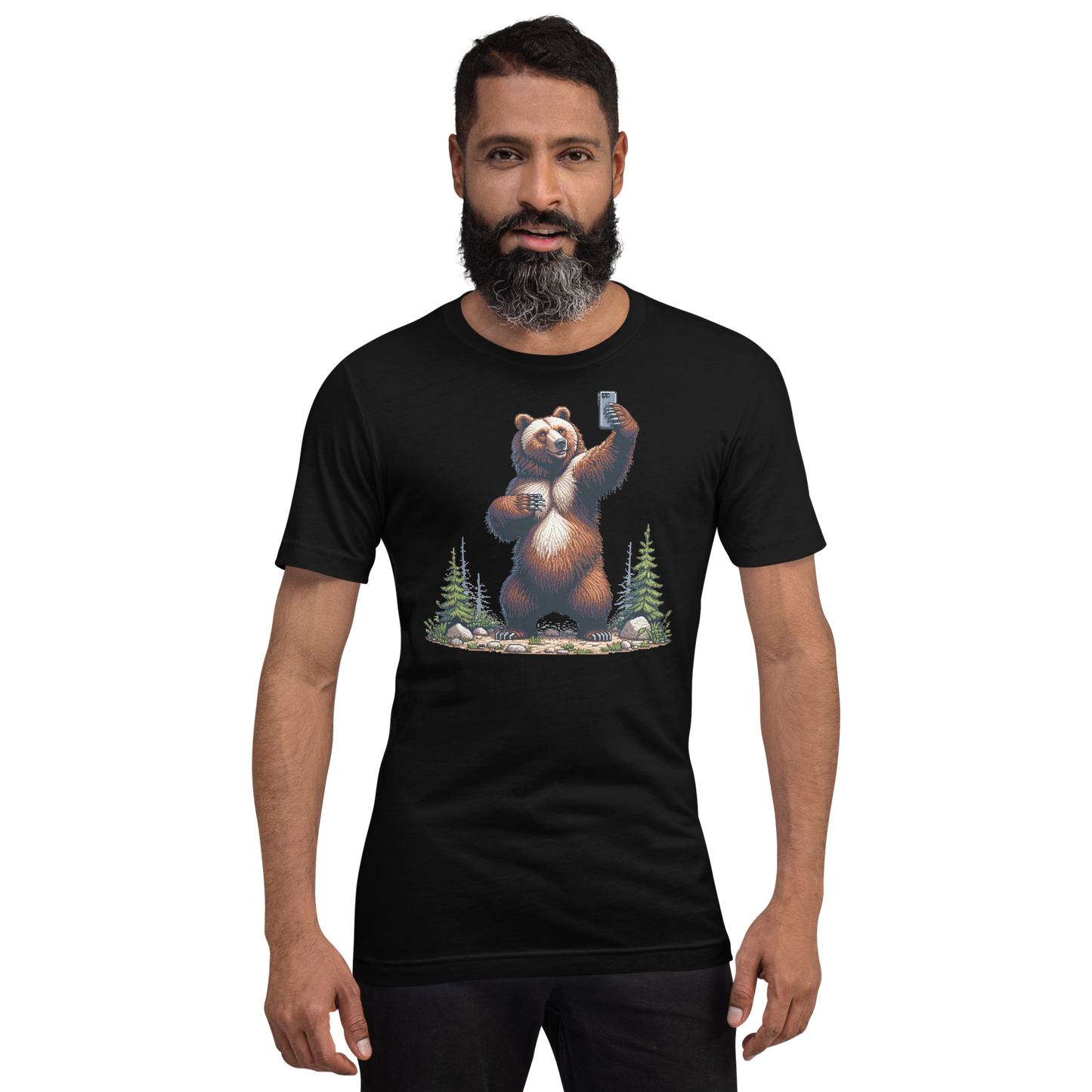 "Bear Selfie" Unisex Shirt