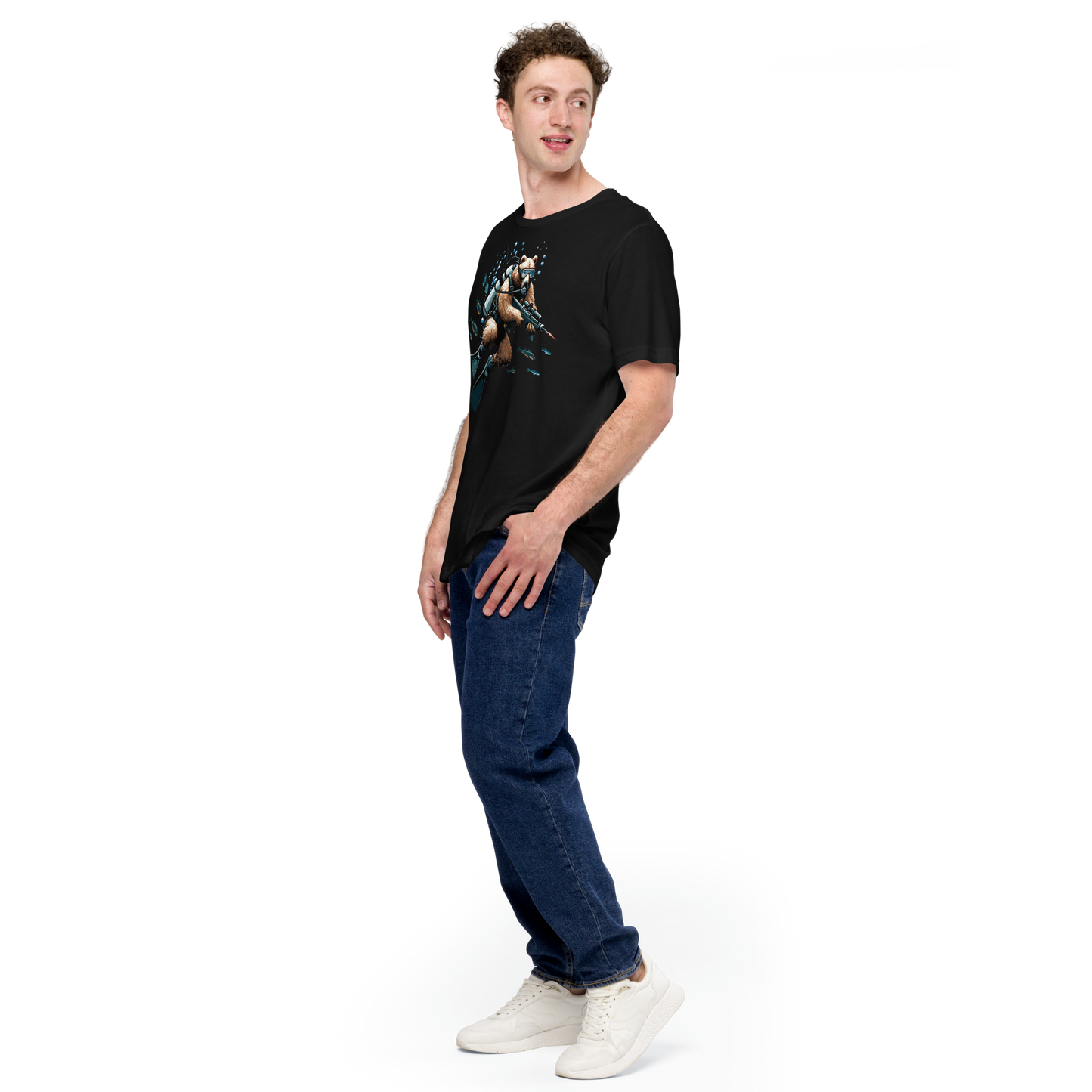 "Scuba Bear" Unisex Shirt