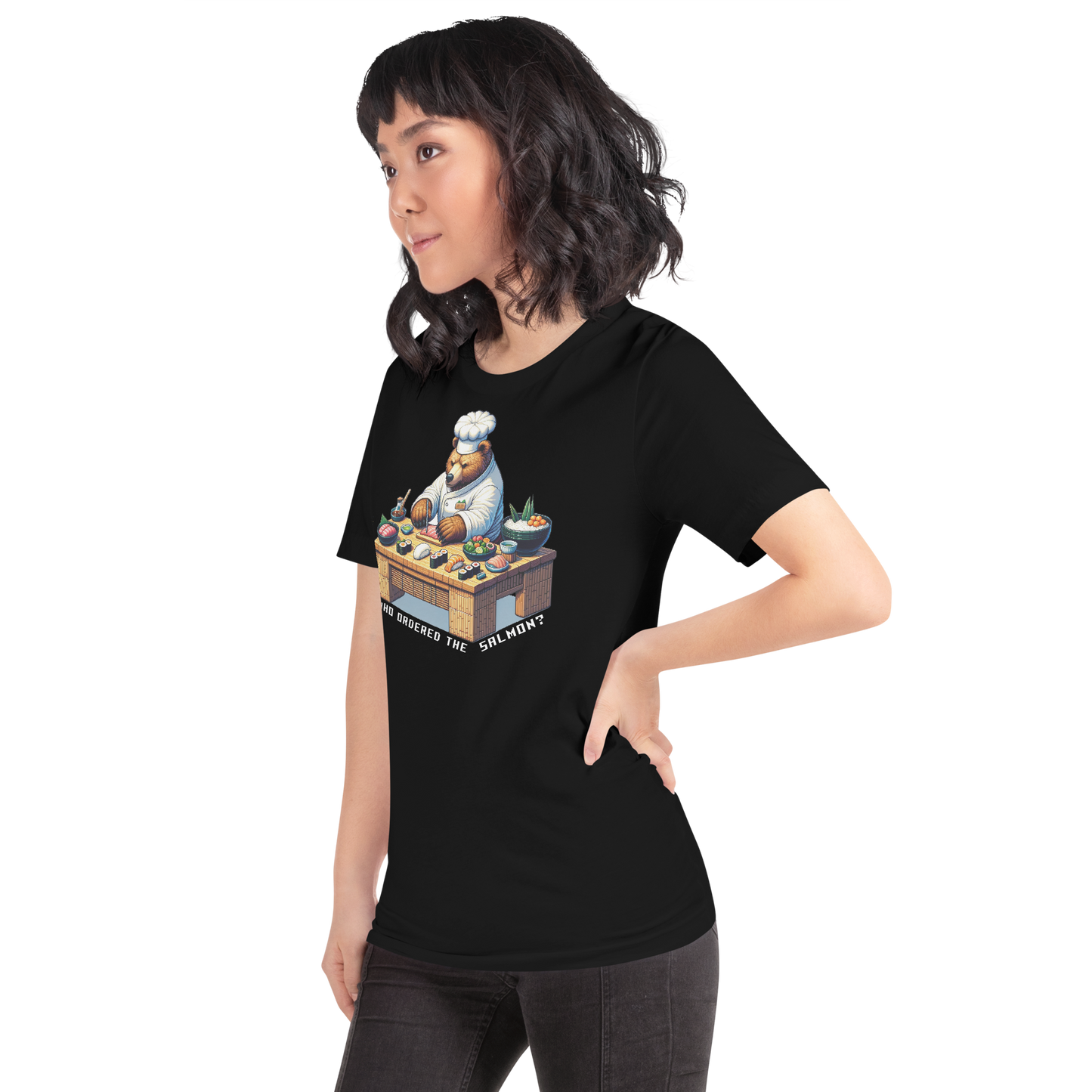 "Sushi Bear" Unisex Shirt w/ Text