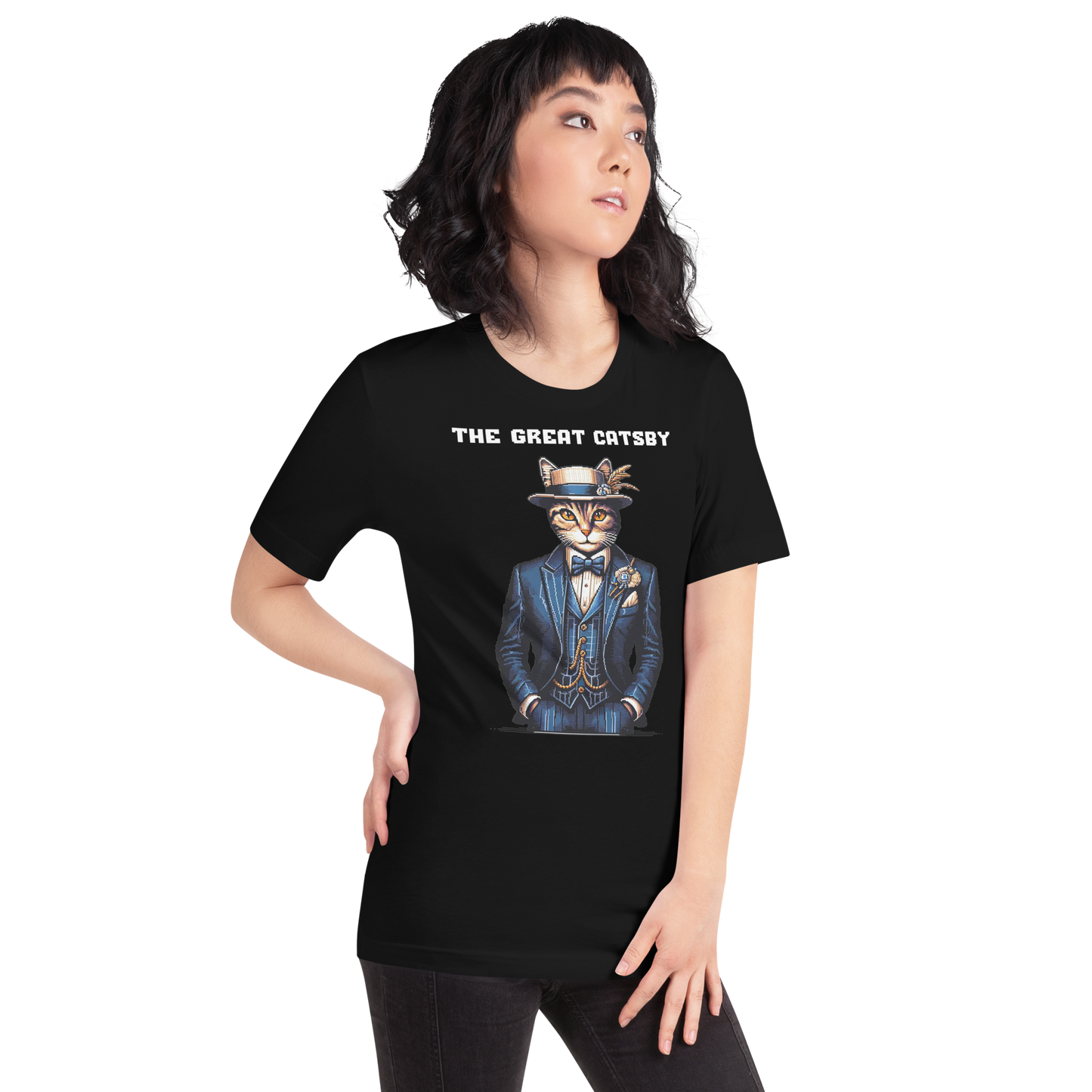 "The Great Catsby" Unisex Shirt w/ Text