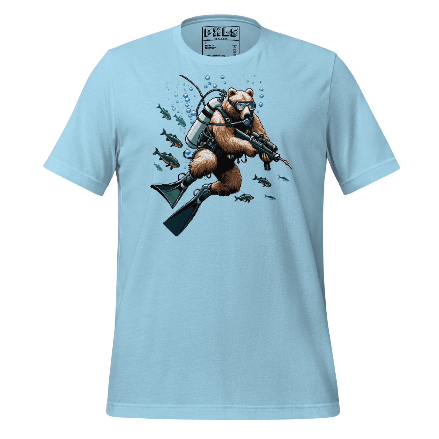 "Scuba Bear" Unisex Shirt