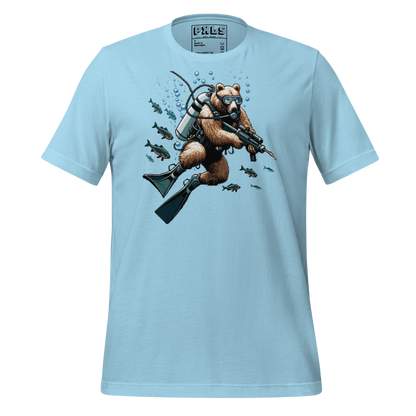 "Scuba Bear" Unisex Shirt