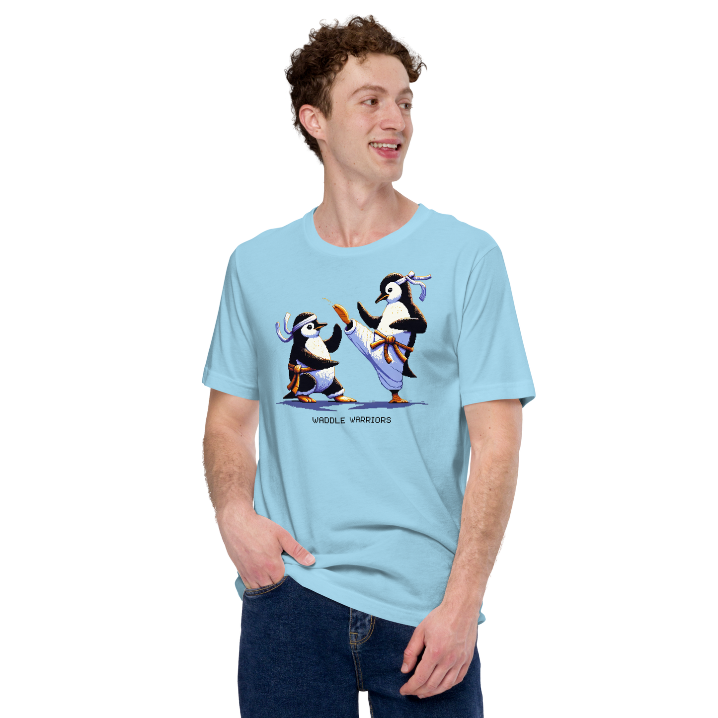 "Kung Fu Penguins" Unisex Shirt w/ Text