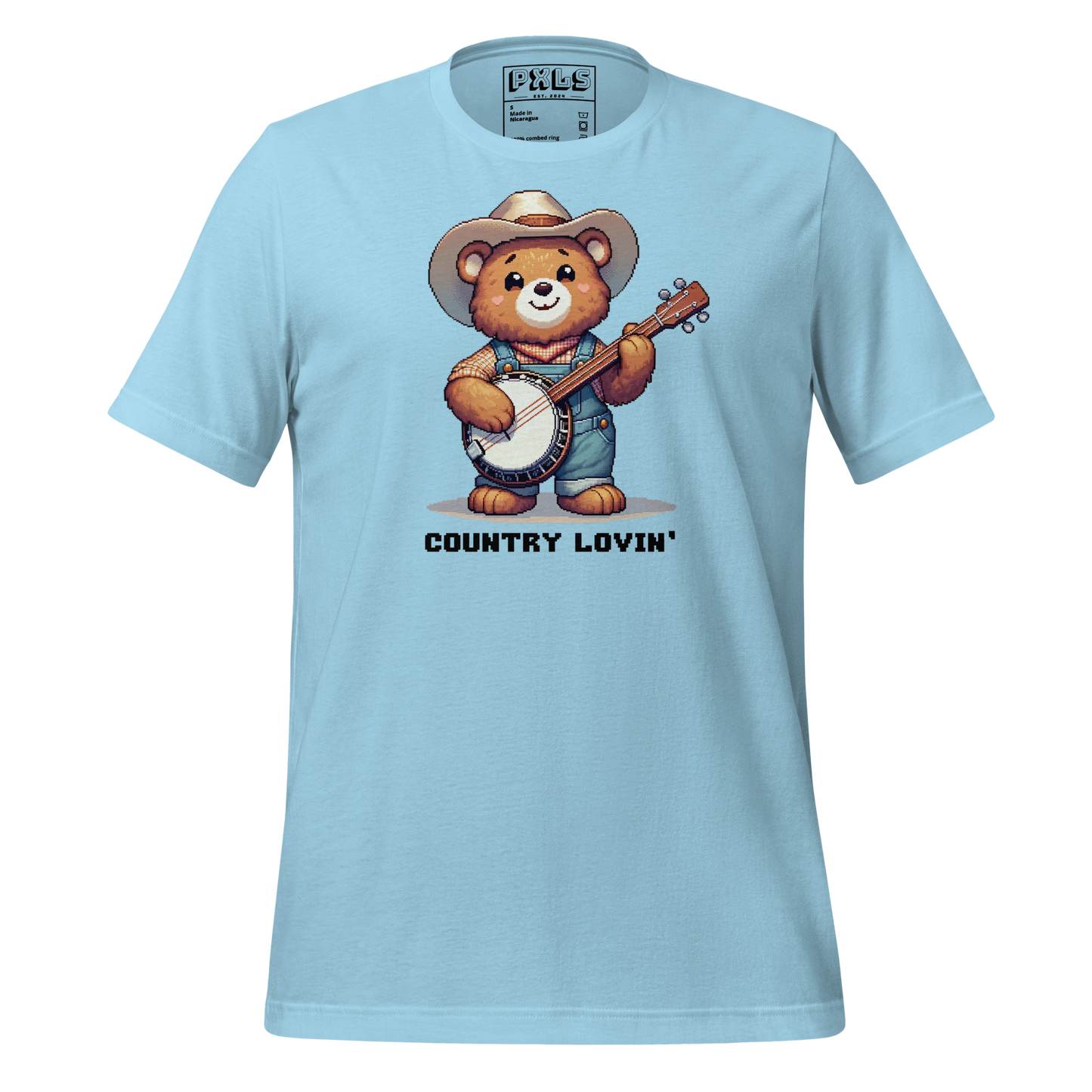 "Country Bear" Unisex Shirt w/ Text