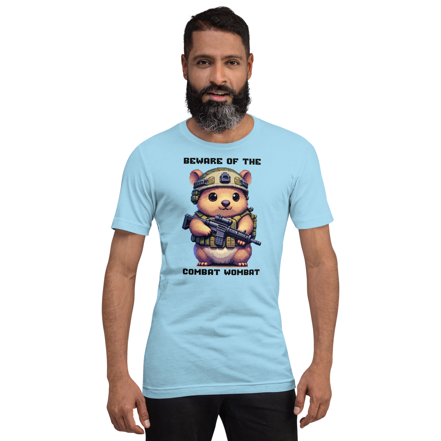 "Combat Wombat" Unisex Shirt w/ Text