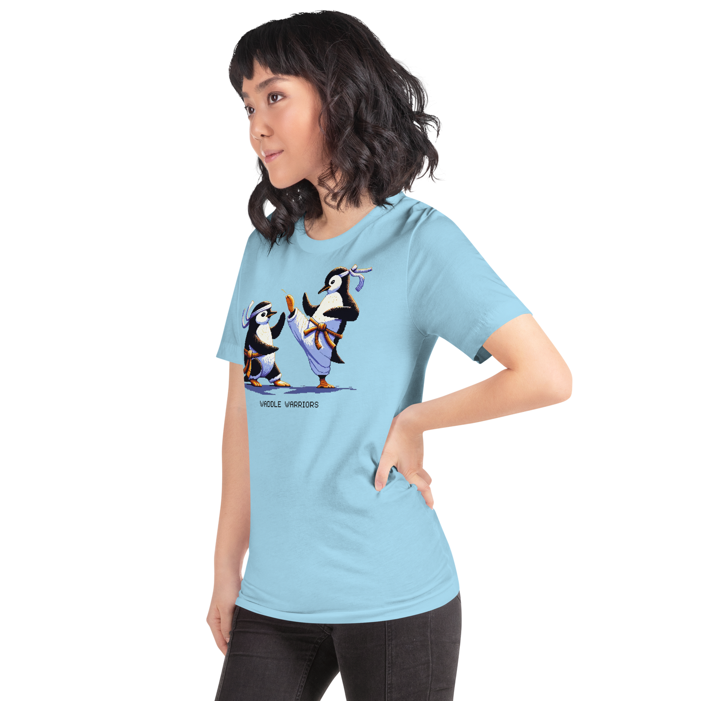 "Kung Fu Penguins" Unisex Shirt w/ Text