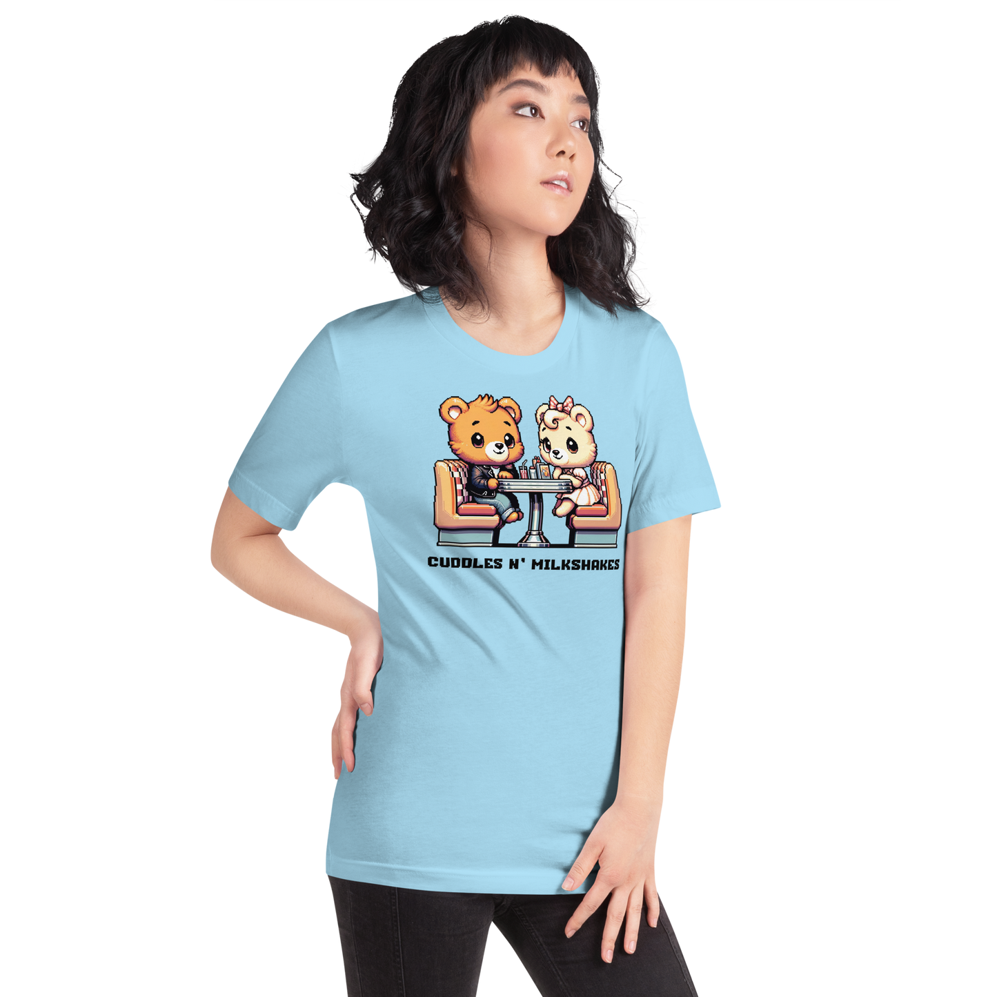 "Diner Bears" Unisex Shirt w/ Text