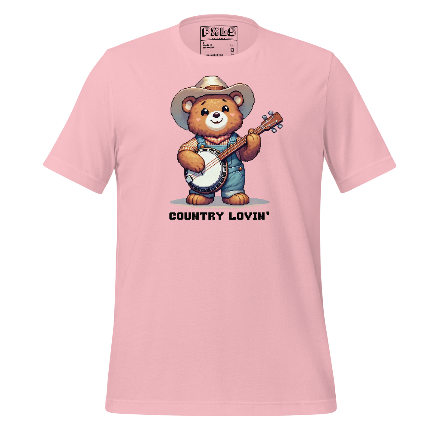 "Country Bear" Unisex Shirt w/ Text