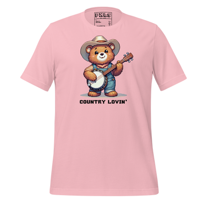"Country Bear" Unisex Shirt w/ Text