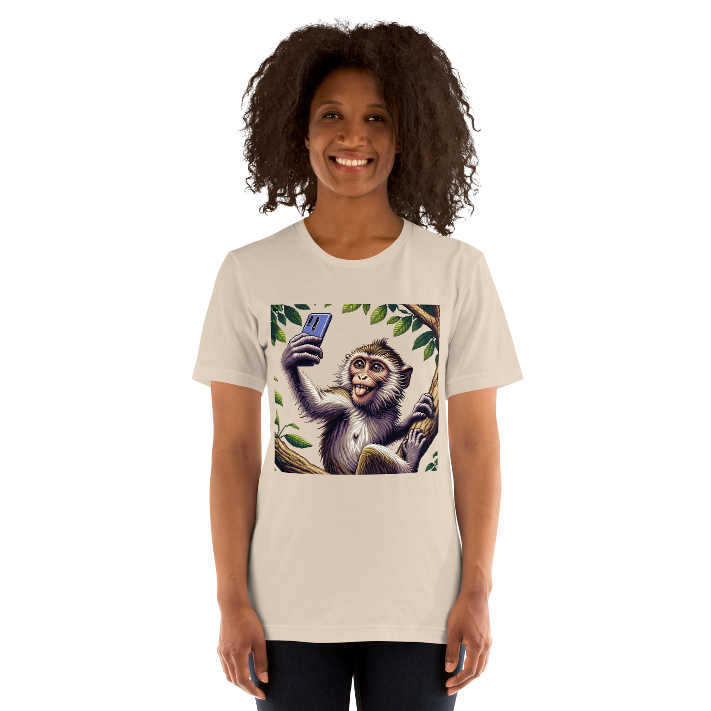 "Monkey Selfie" Unisex Shirt